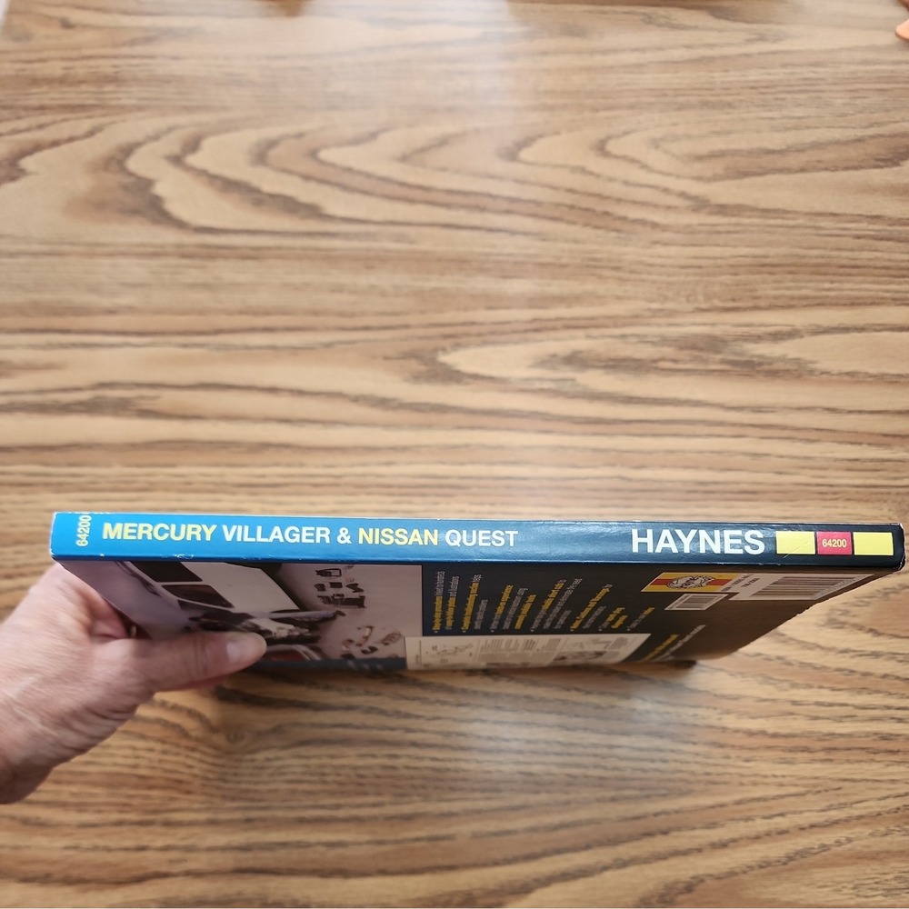 Haynes 64200 Repair Manual Mercury Villager & Nissan Quest 1993-2001 - Picture 3 of 3